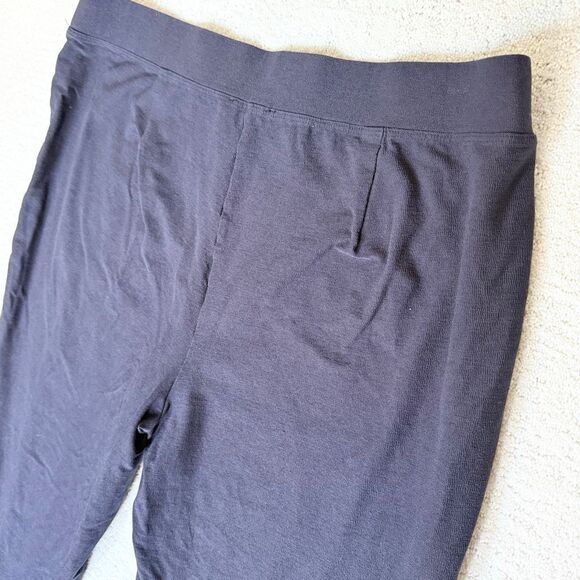 Eileen Fisher Flat Front Pull On Viscose Blend Pants in Charcoal - Women’s US X - Picture 11 of 11